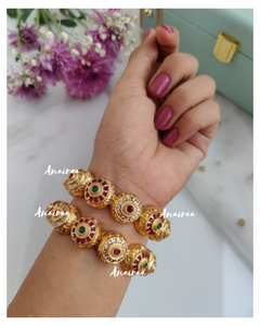 Antique finish bangles