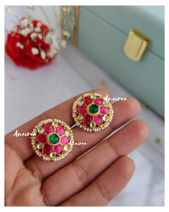 Paachi kundan studs