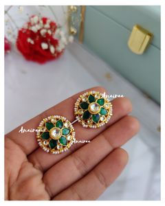 Paachi kundan studs