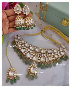 Polki bridal set(dispatch time 2-3 weeks)