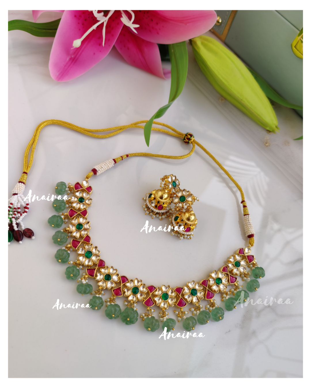 Paachi Kundan necklace