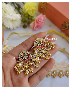 Paachi kundan choker set