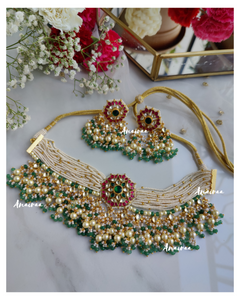 Paachi kundan choker set