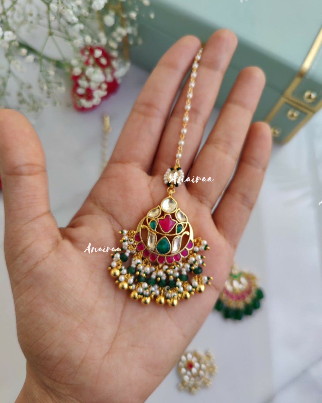 Paachi Kundan Maangtikka