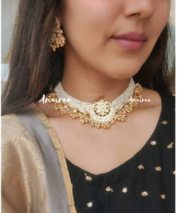 Paachi Kundan choker set