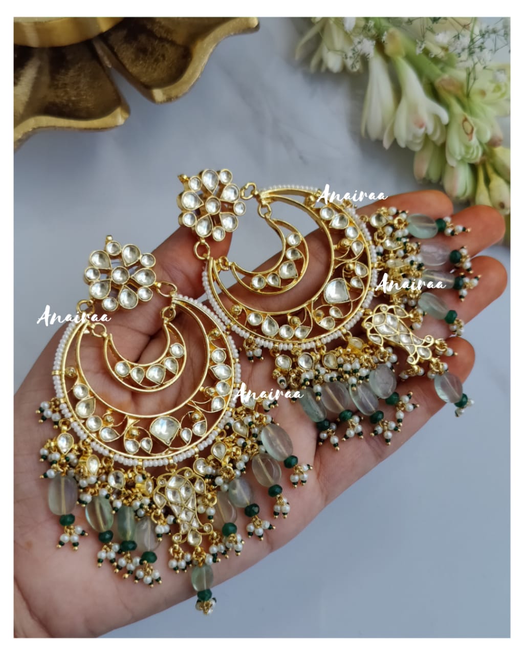 Paachi Kundan Earrings