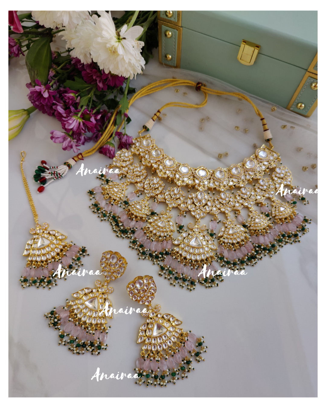 Noor Polki bridal set | Dispatch time 4-5 weeks